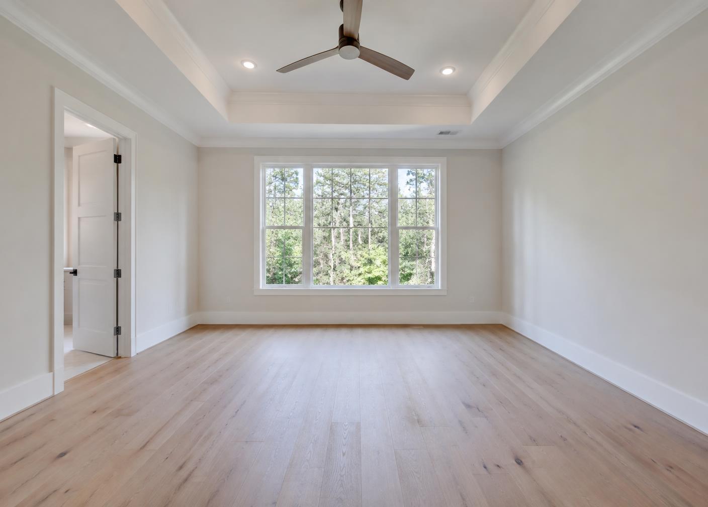 Empty Primary Bedroom
